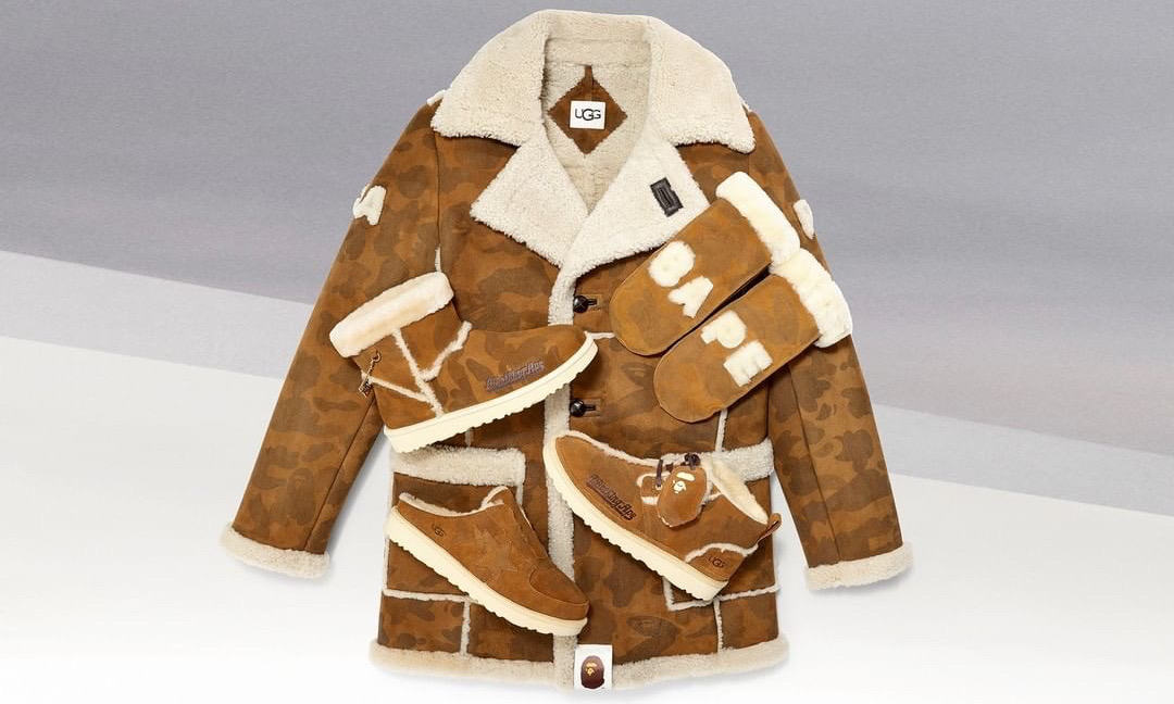 强势回归，UGG x A BATHING APE® 联乘第二弹即将登场
