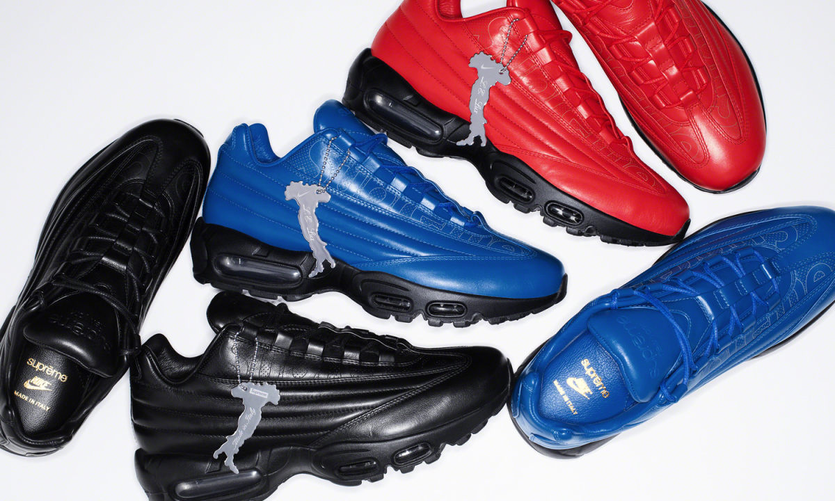 意产奢华，Supreme x Nike Air Max 95 Lux 正式发布