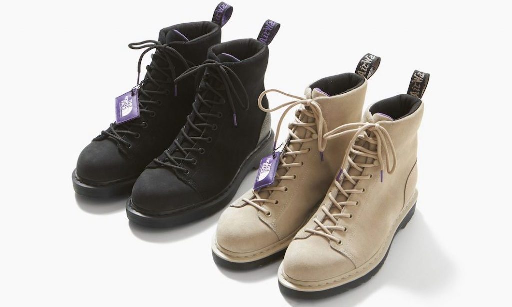 THE NORTH FACE PURPLE LABEL x Dr.Martens 带来全新九孔靴设计