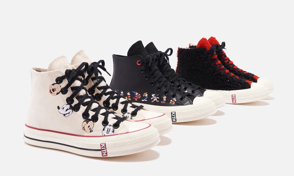KITH x Disney x CONVERSE 三方联名 Chuck Taylor 1970s 正式发布