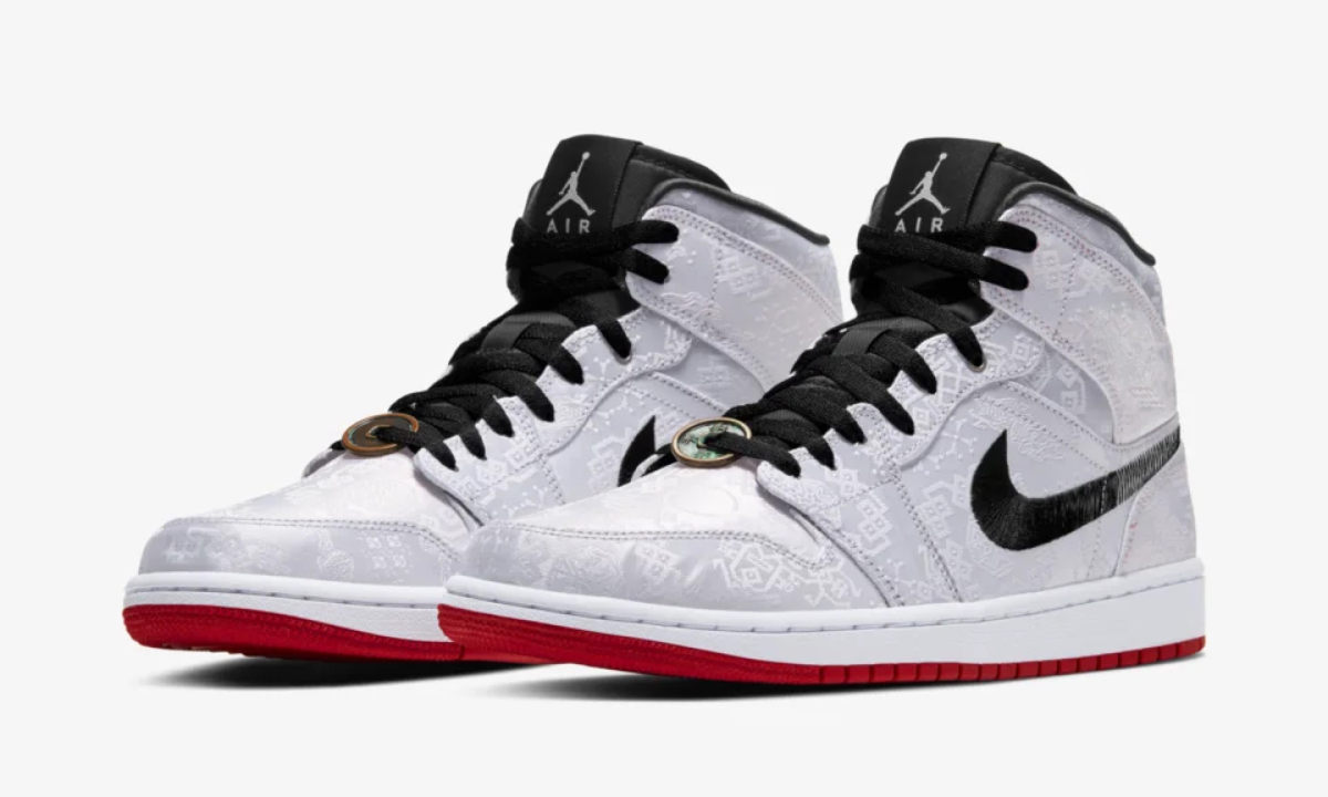 下月目标锁定，CLOT x Air Jordan I Mid Fearless 上架 SNKRS