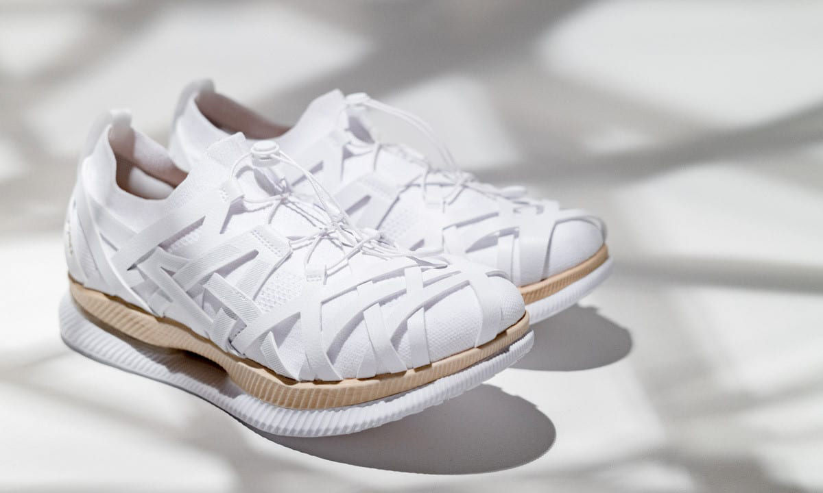 建筑艺术上脚，隈研吾 x ASICS 以竹制工艺打造 Metaride AMU