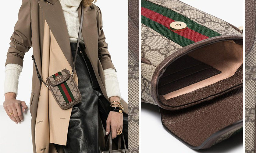 售价 790 美元，Gucci 推出 Monogram 经典图案款手机包
