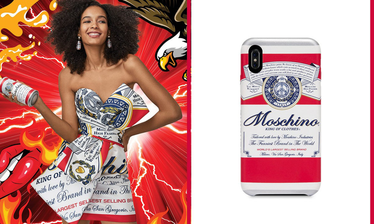 Moschino 与百威啤酒联乘，限量系列玩味十足