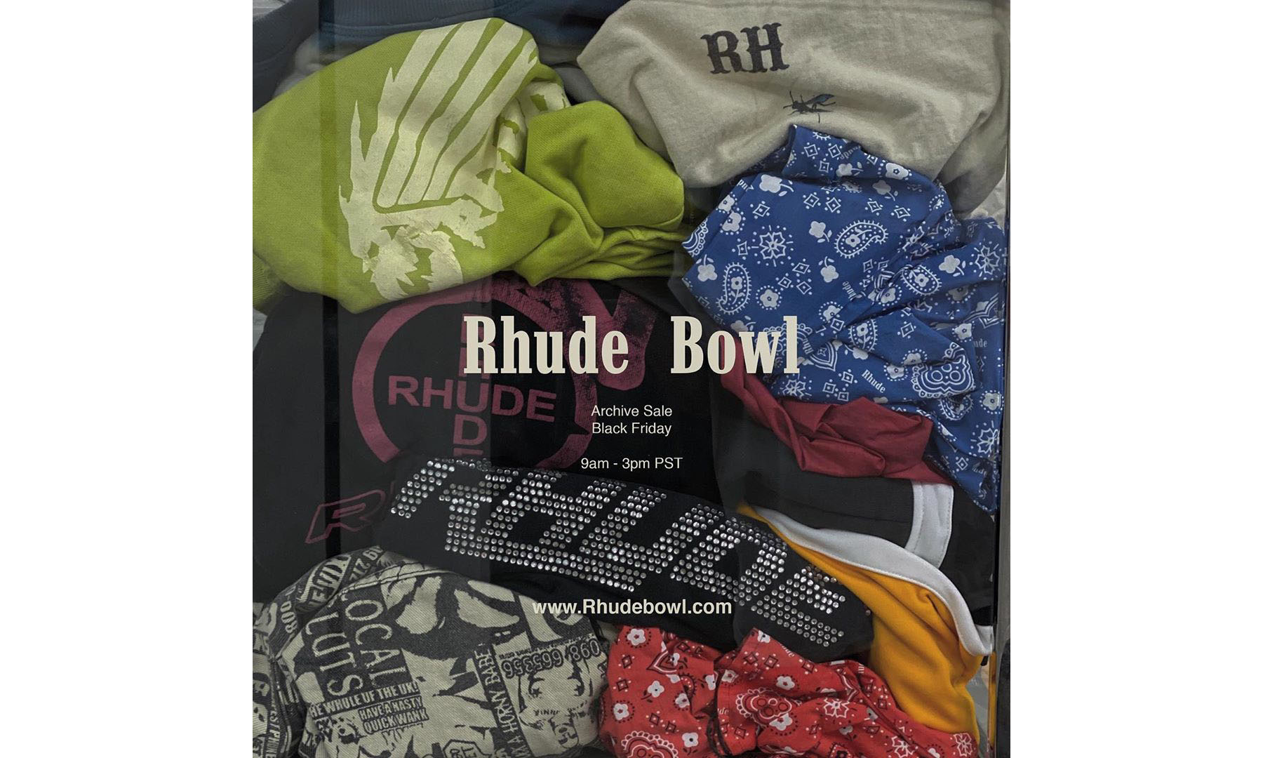 RHUDE 将在「黑色星期五」开启 Archive Sale
