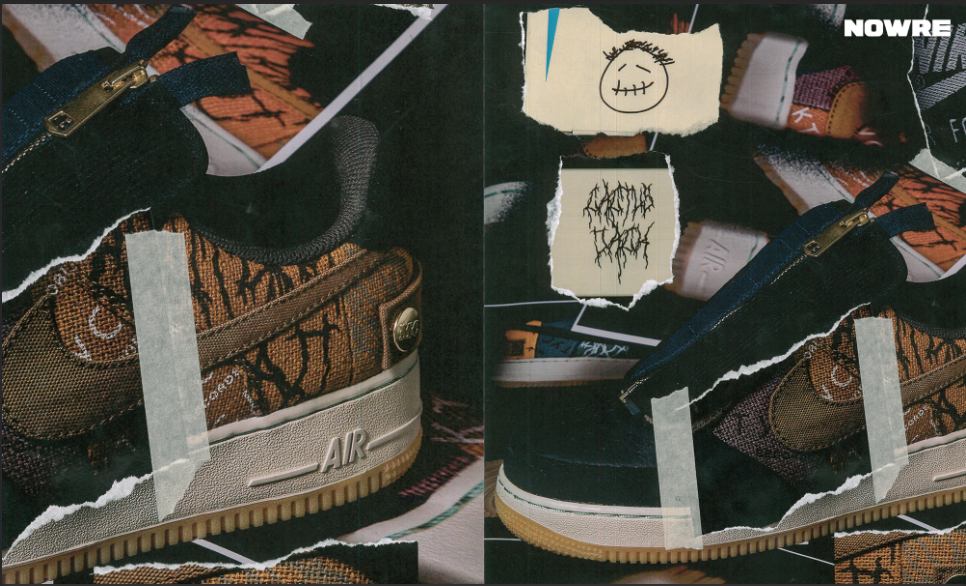 NOWRE 独家近赏 Travis Scott x Nike Air Force 1「Cactus Jack」