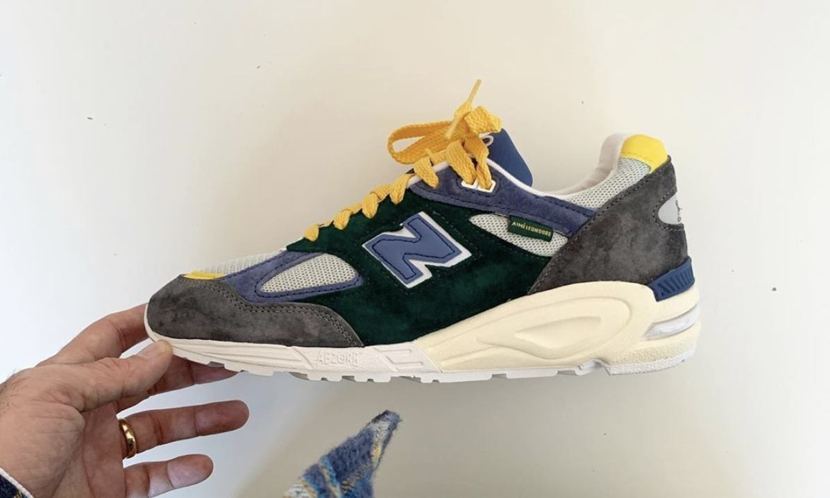 抢先预览 Aimé Leon Dore x New Balance 990 v2