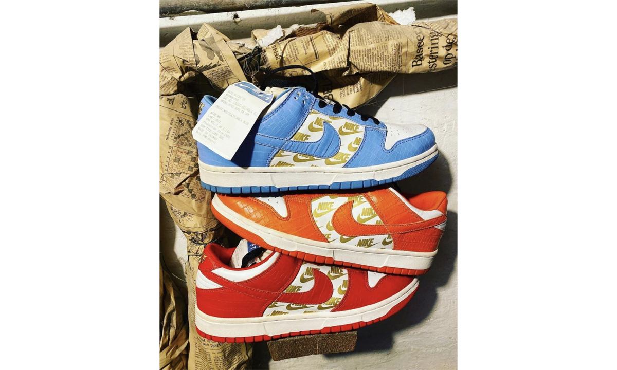 这款 Supreme x Nike SB Dunk 的 Sample 版本你见过吗？