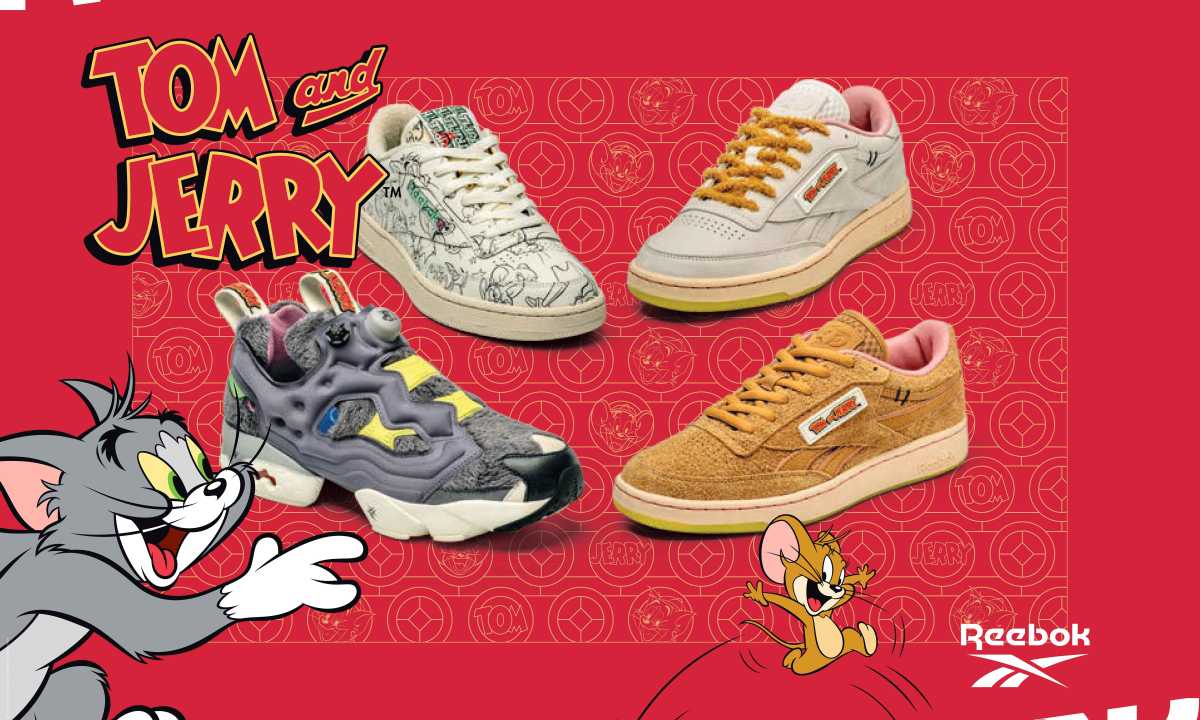 好运鼠不尽！《Tom & Jerry》 x Reebok 新春合作系列来袭