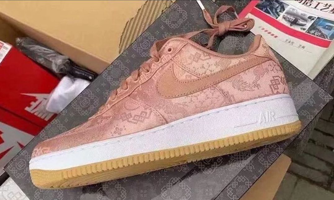 CLOT x Nike Air Force 1「粉丝绸」谍照疑似曝光