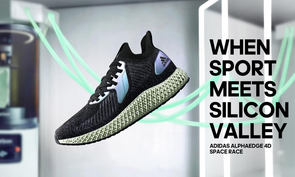 为颠覆而生，adidas 推出新款 ALPHAEDGE 4D Space Race 跑鞋