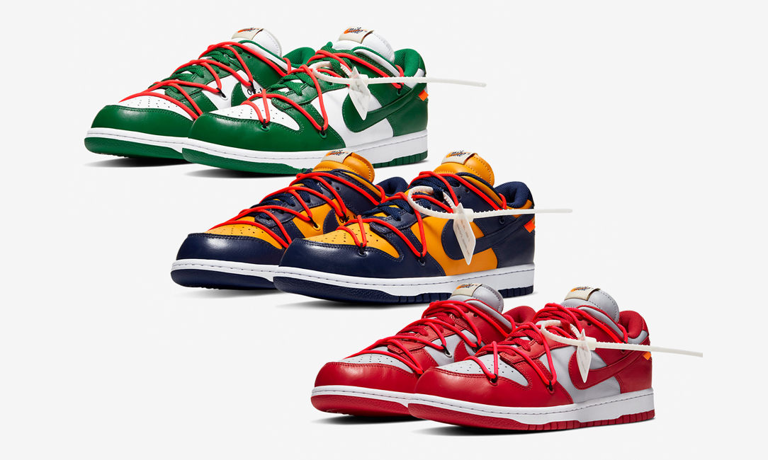 Off-White™ x Nike Dunk Low 官方图片释出