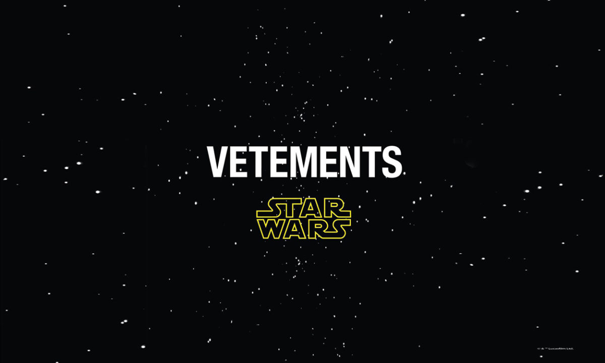 VETEMENTS 发布《星球大战》全新联乘企划