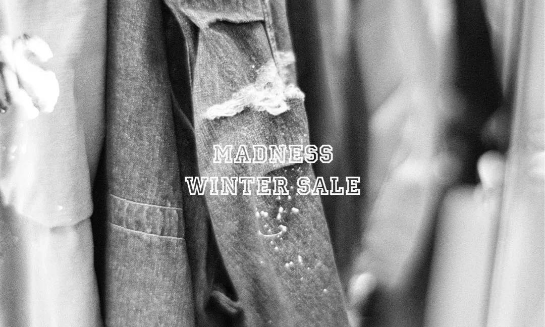 MADNESS Winter Sale 冬日折扣季即将开启