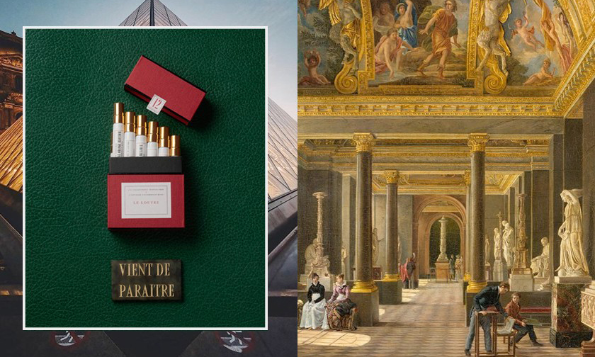 除了与 Off-White 合作，卢浮宫与 Buly 1803 的联名款香水也值得购入
