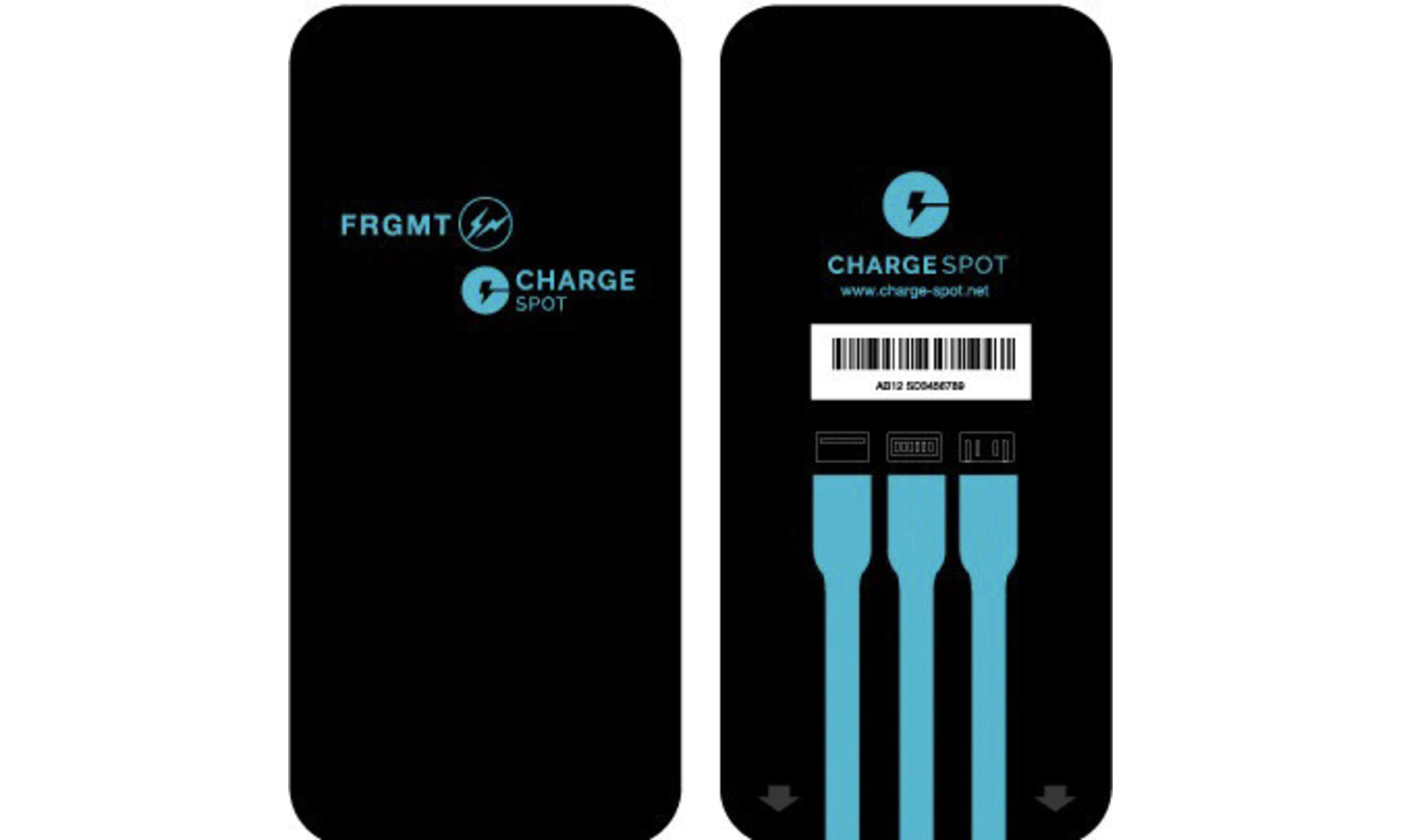 「可以借」的闪电，ChargeSPOT x fragment design 联名共享充电宝发布