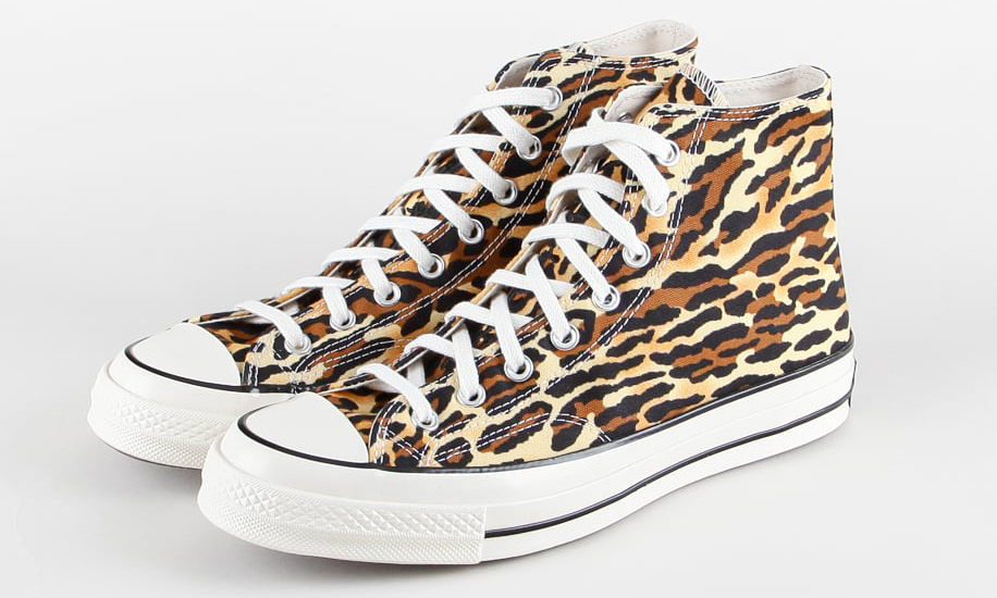人气豹纹加身，WACKO MARIA x INVINCIBLE x CONVERSE 三方联名 Chuck 70 即将开售