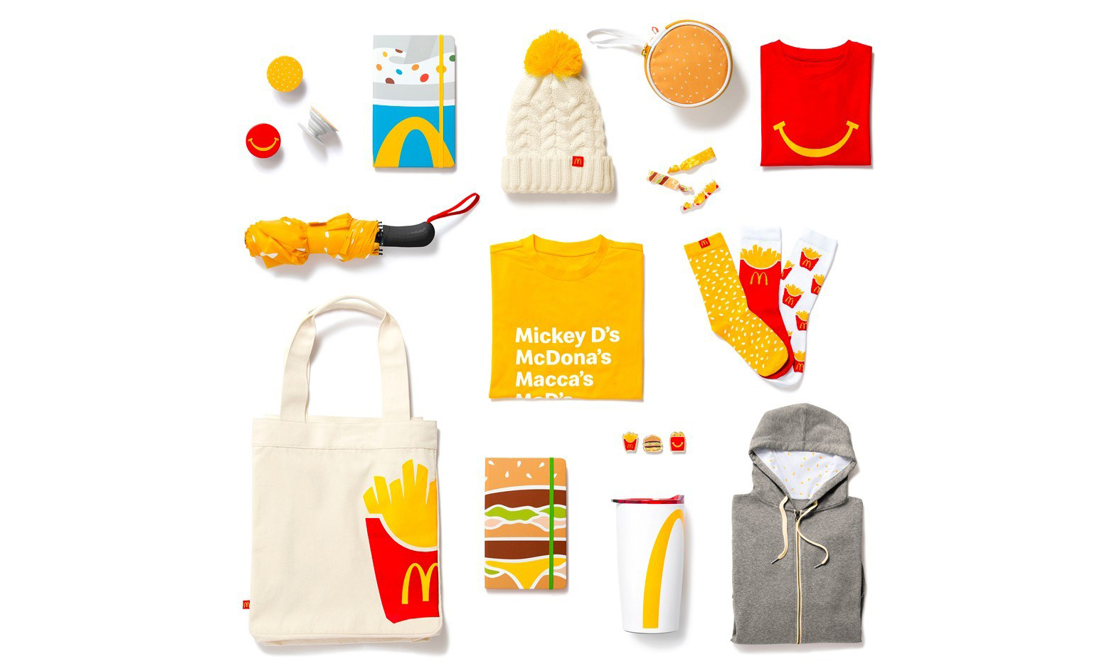 涉足时尚界，McDonald’s 首次推出圣诞节时尚小物系列