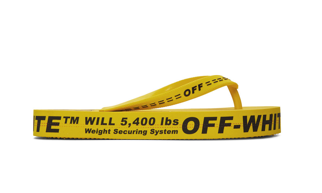 Off-White™ 以 Industrial Belt 为灵感推出人字拖