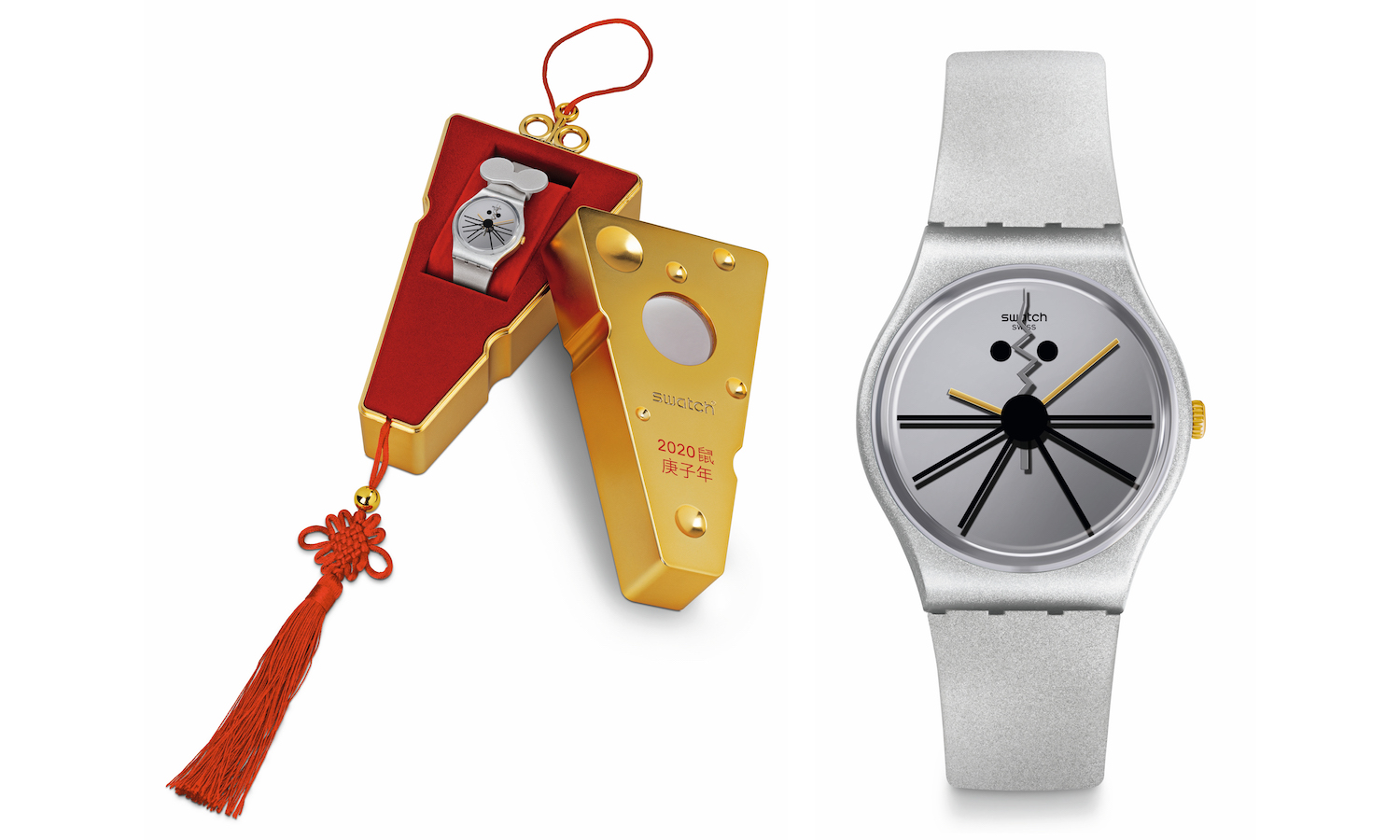 Swatch 推出全新 2020 鼠年生肖特别款腕表