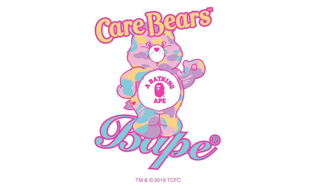 BAPE®︎ 与《Care Bears》打造联名系列