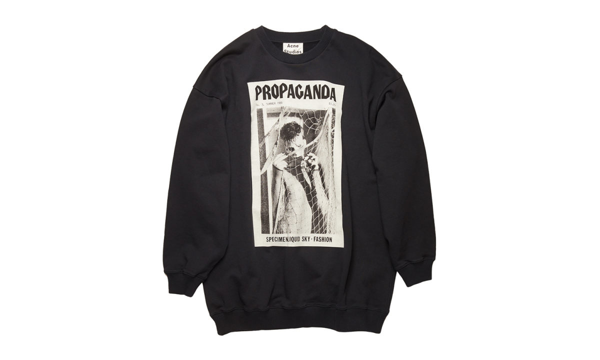 Acne Studios 最新胶囊系列致敬经典哥特杂志《Propaganda》