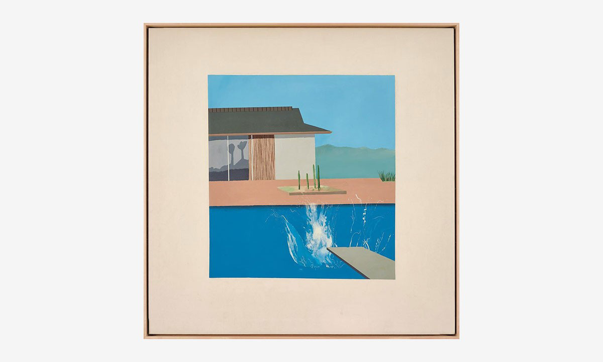David Hockney 标志作品《The Splash》预计将拍得 3，900 万美元
