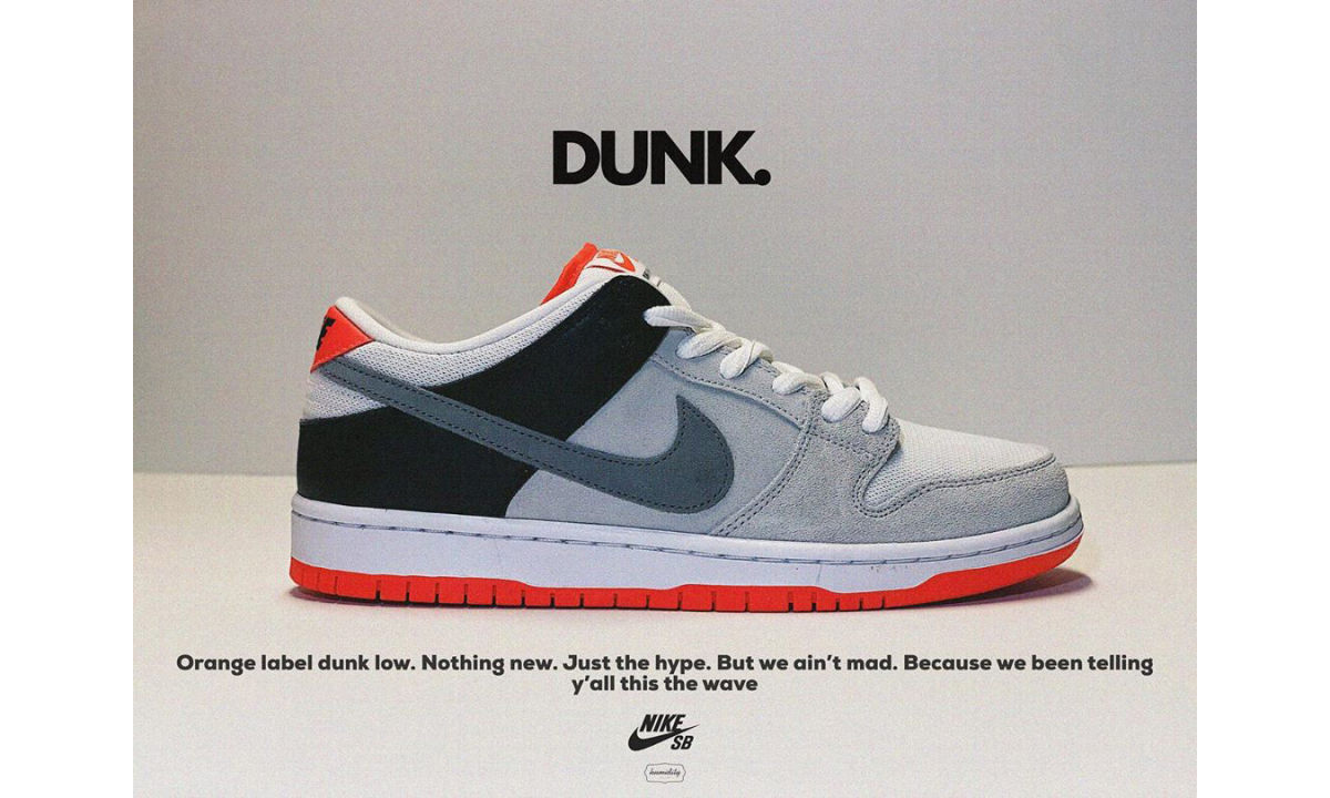 Nike SB 为 Dunk Low 带来全新「Infrared」配色