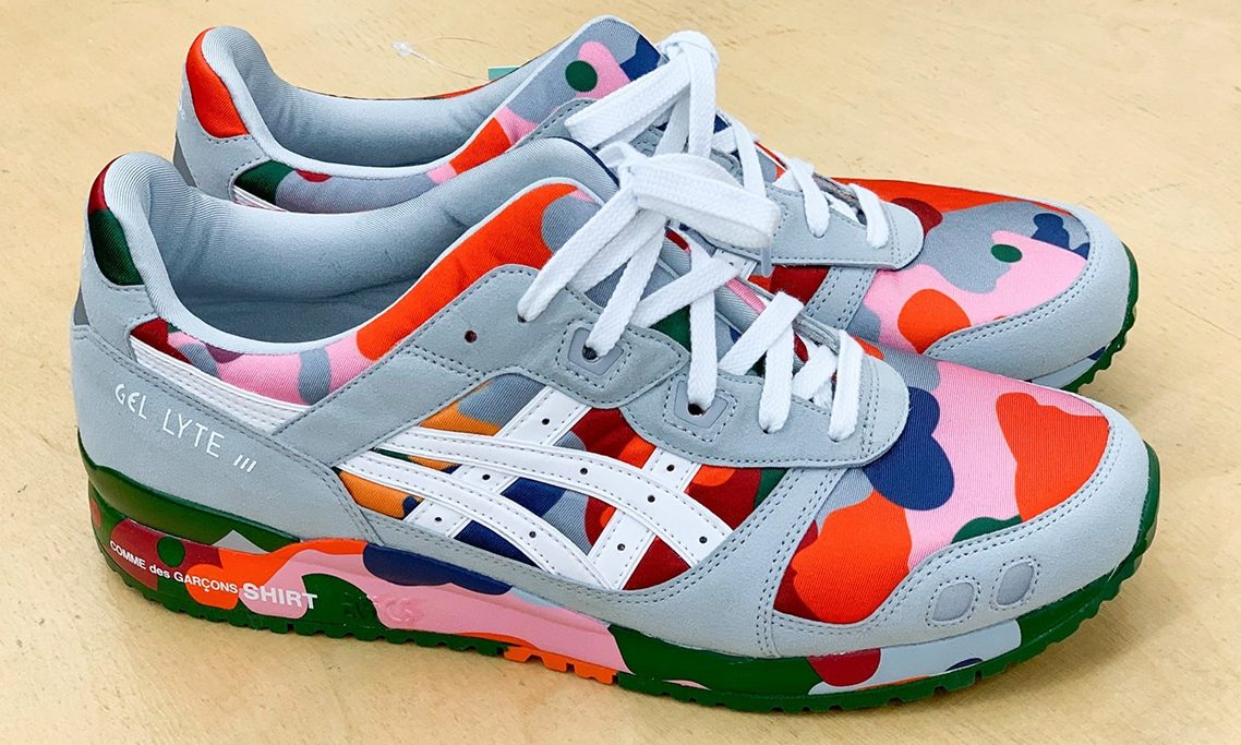 COMME des GARÇONS SHIRT x ASICS 全新联名鞋款首度曝光