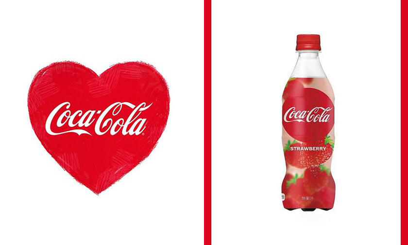 情人节限定，日本可口可乐将推出草莓口味可乐
