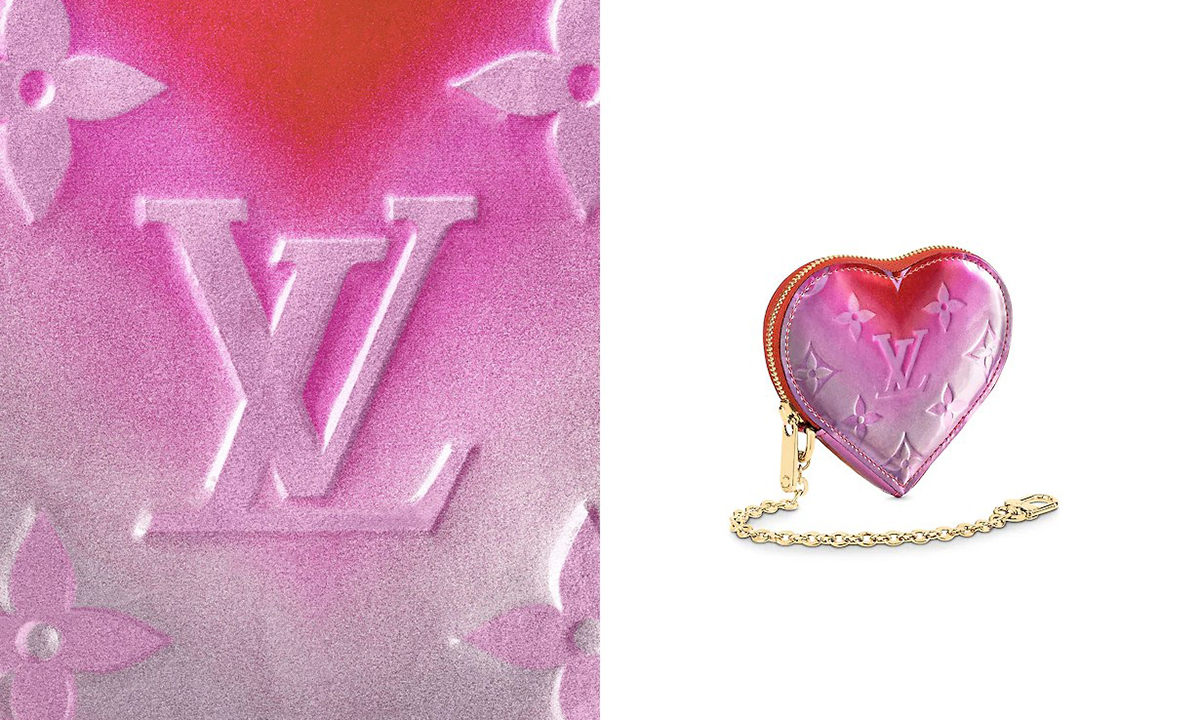 情人节爆款？Louis Vuitton 新款爱心零钱包发售