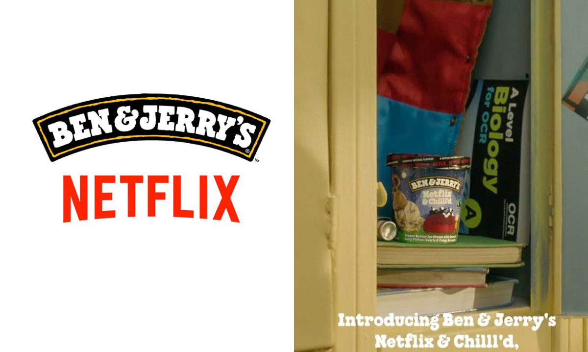 追剧肥宅必备？Neflix 与冰激凌品牌 Ben & Jerry’s 合作推出限定口味