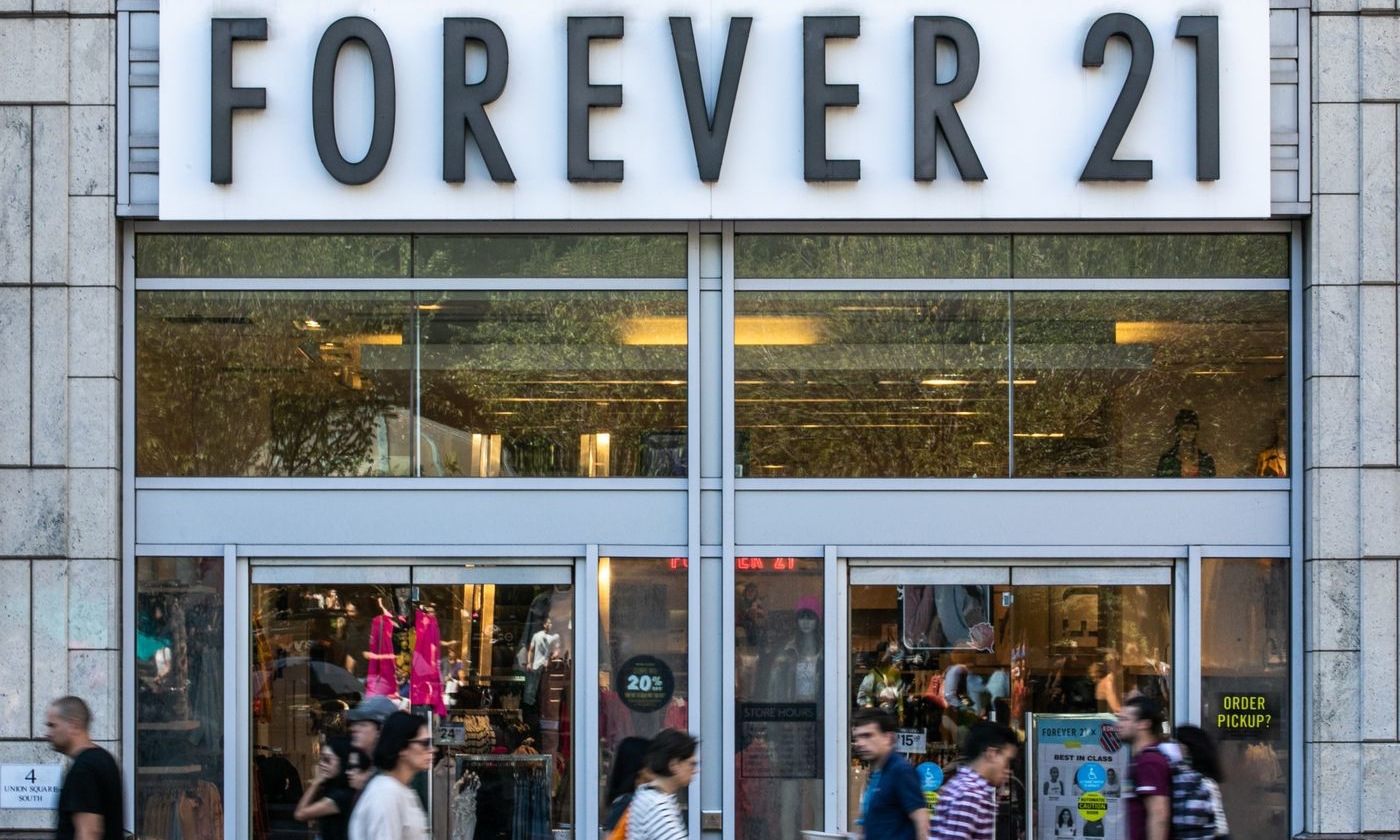 美国快时尚零售商 Forever 21 或将被收购