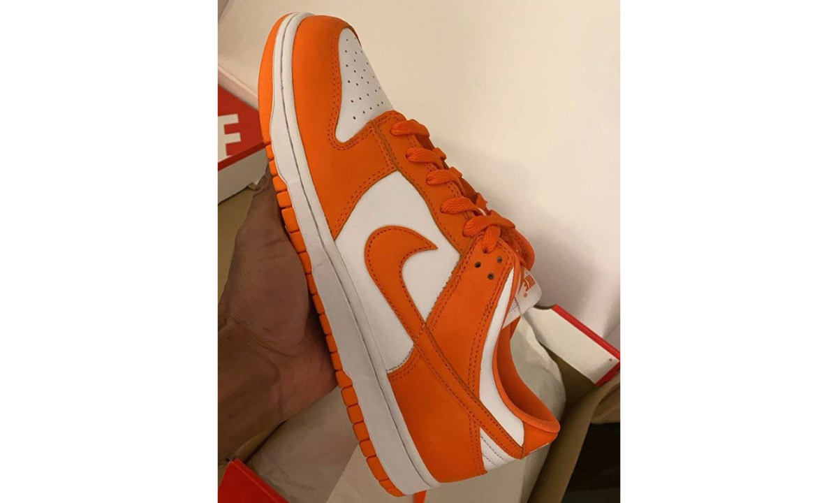 Travis Scott 同款 Nike Dunk Low「Syracuse」雪城大学配色即将发售