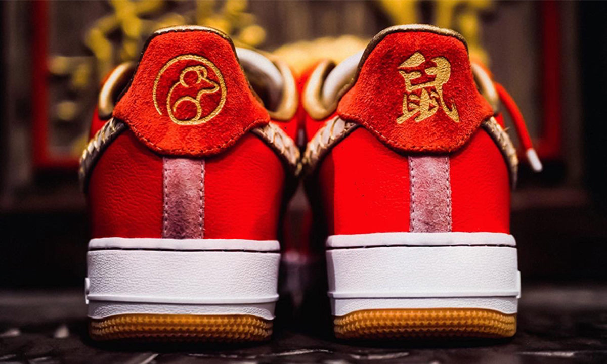 客制单位 BespokeIND 发布 Nike Air Force 1 鼠年别注
