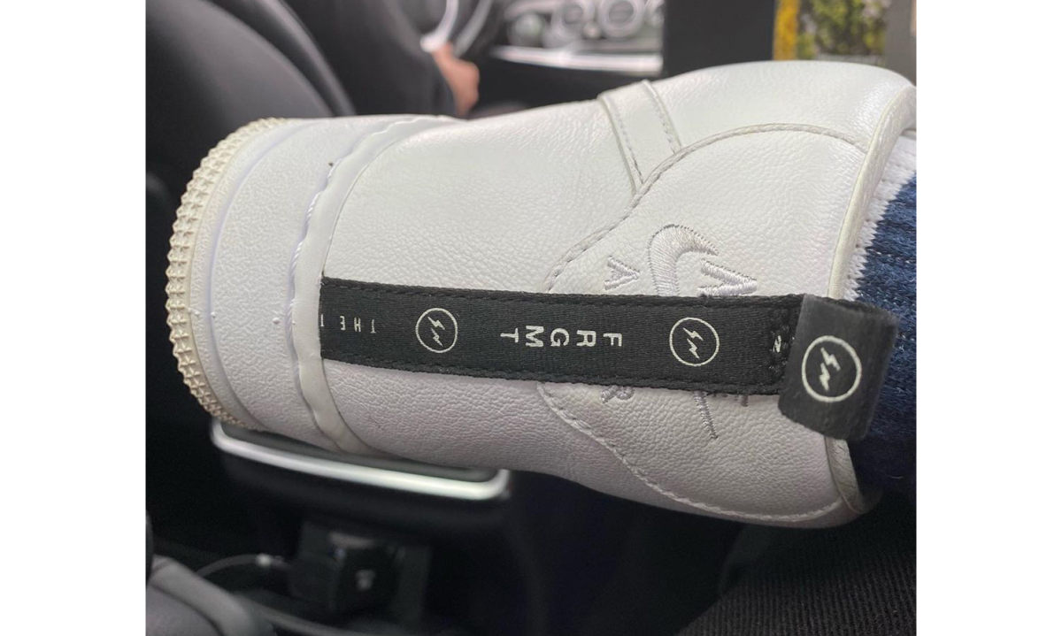 今年期待？藤原浩亲晒 fragment design x Nike Air Force 1 High 细节