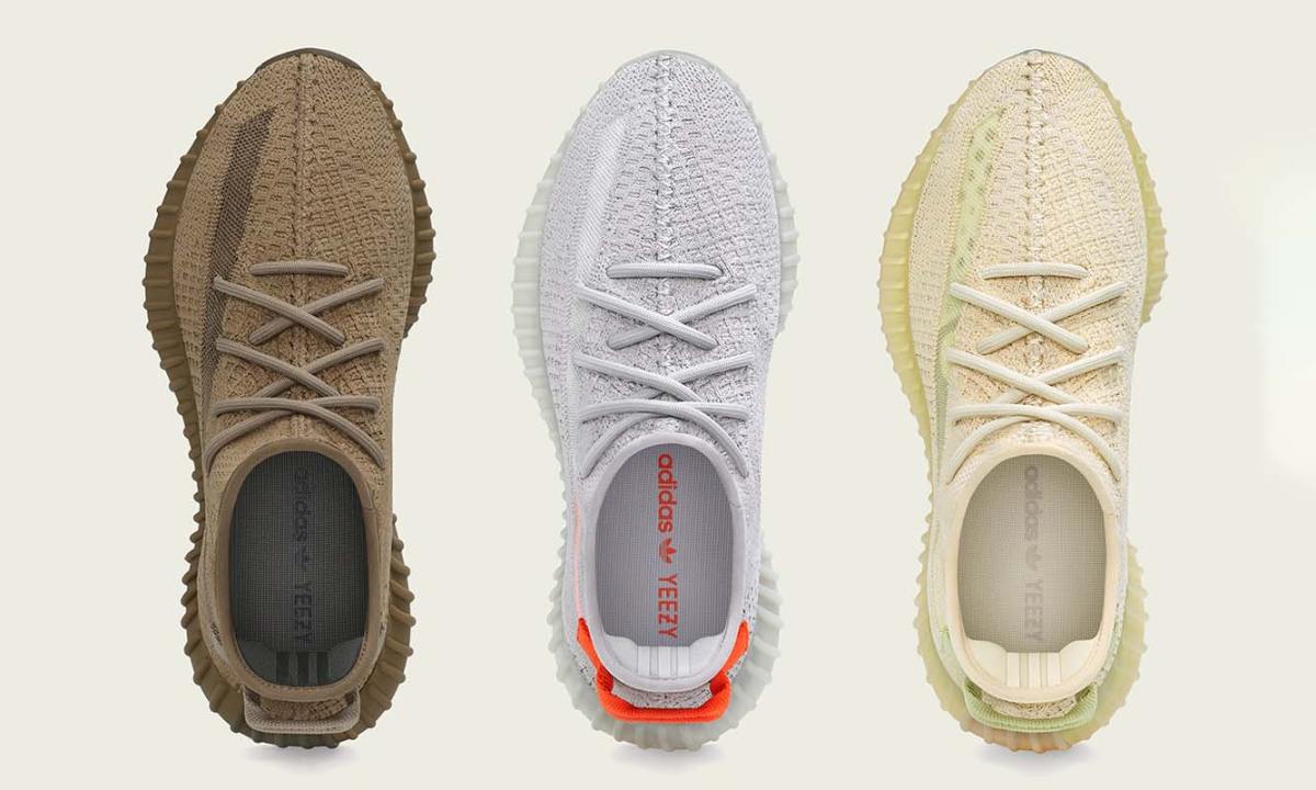 本周将有三款 Yeezy Boost 350 V2 新配色发售