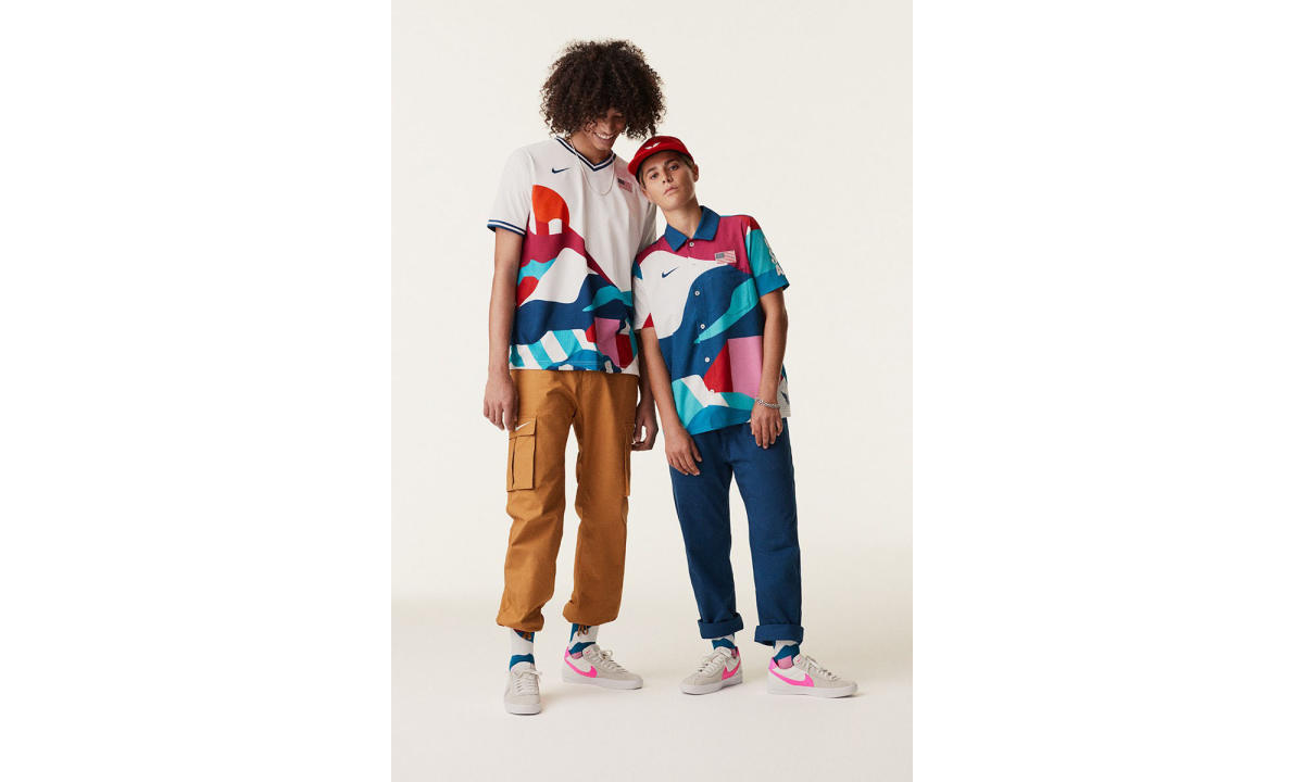 Piet Parra 为 Nike 2020 年东京奥运会滑板队设计队服