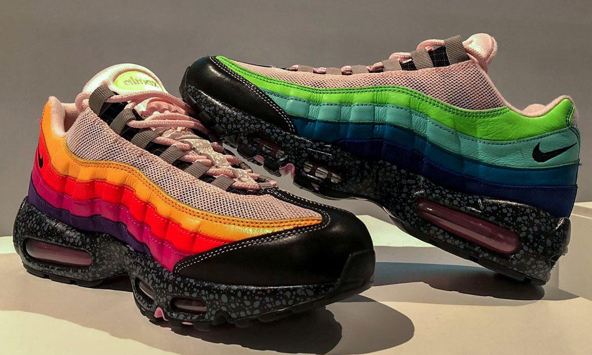 20 款配色融为一体，size? x Nike Air Max 95 曝光