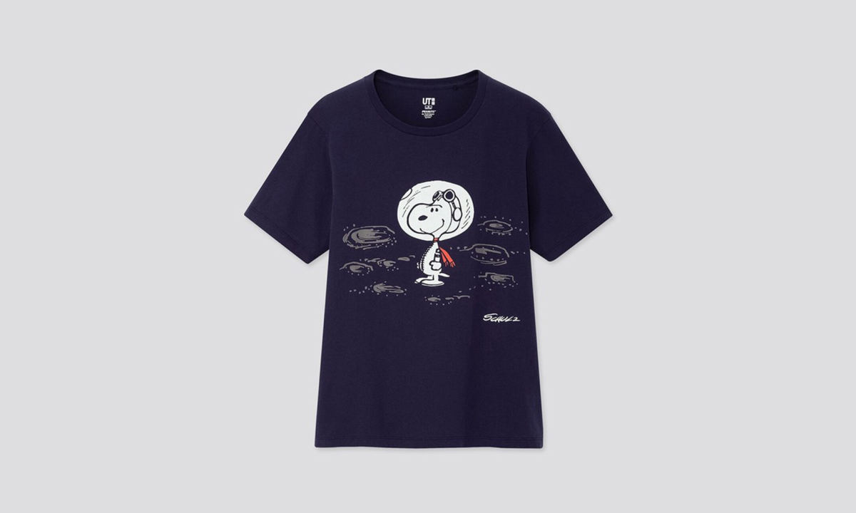 庆祝《PEANUTS》70 周年，UNIQLO 推出 Snoopy 联乘 T 恤系列