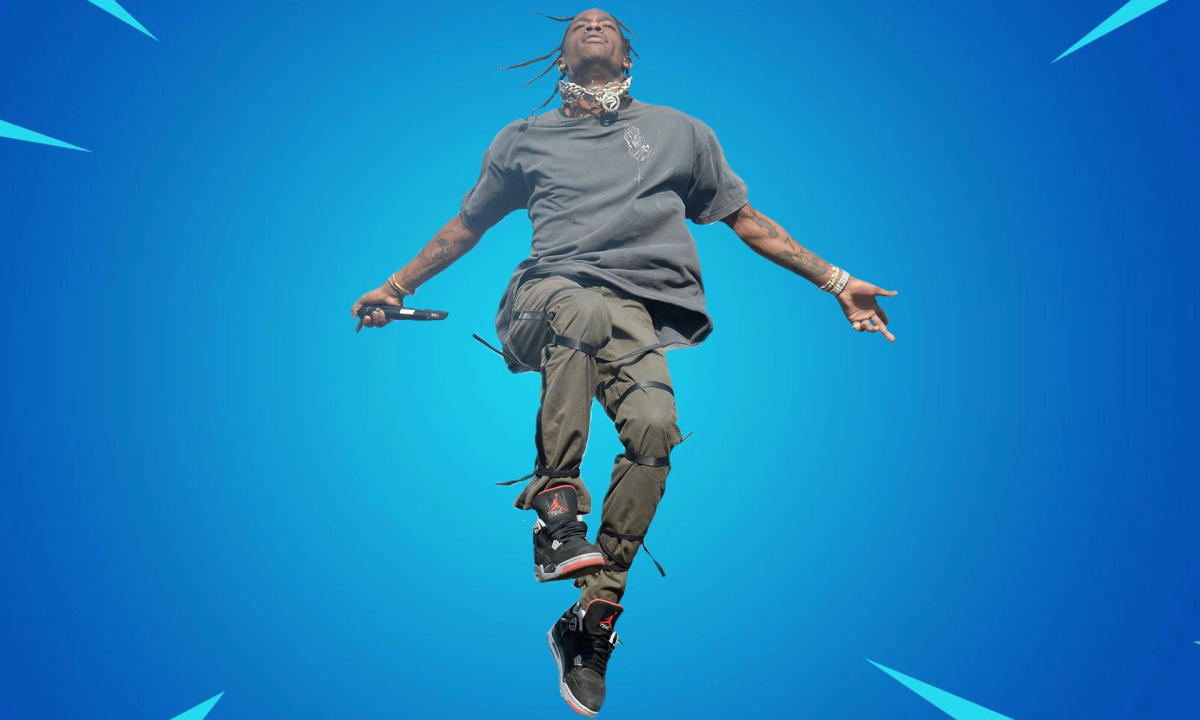 抢先预览 Travis Scott x《堡垒之夜》人物皮肤