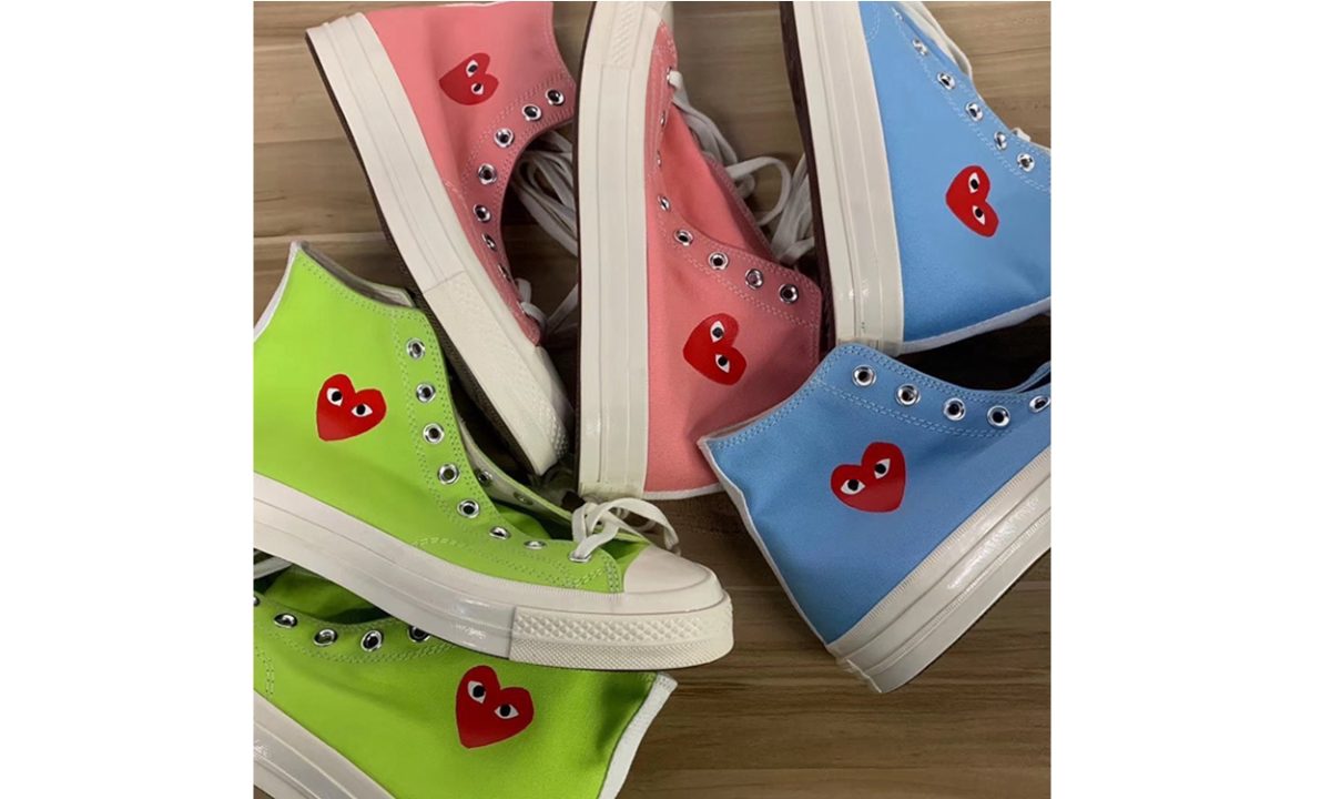 COMME des GARÇONS PLAY x CONVERSE Chuck 70 全新设计疑似曝光