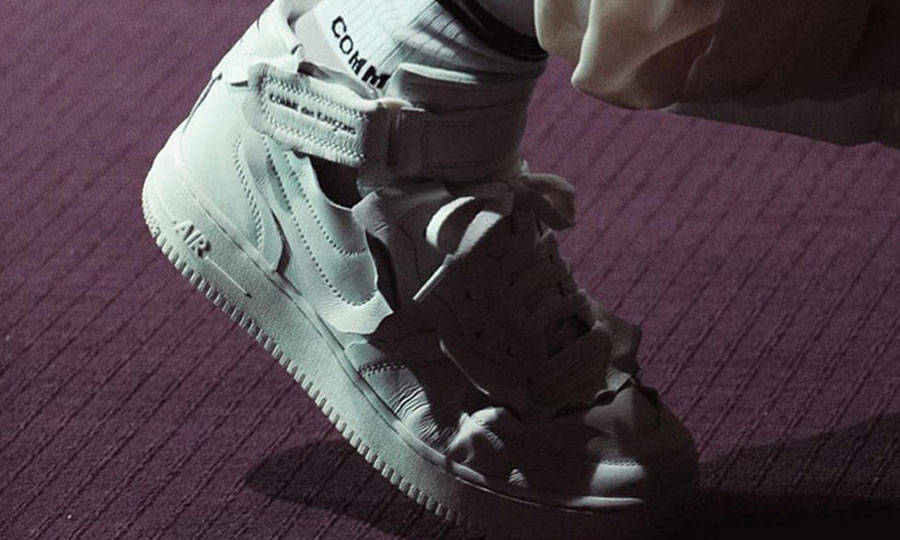 COMME des GARÇONS x Nike Air Force 1 Mid 于巴黎时装周亮相