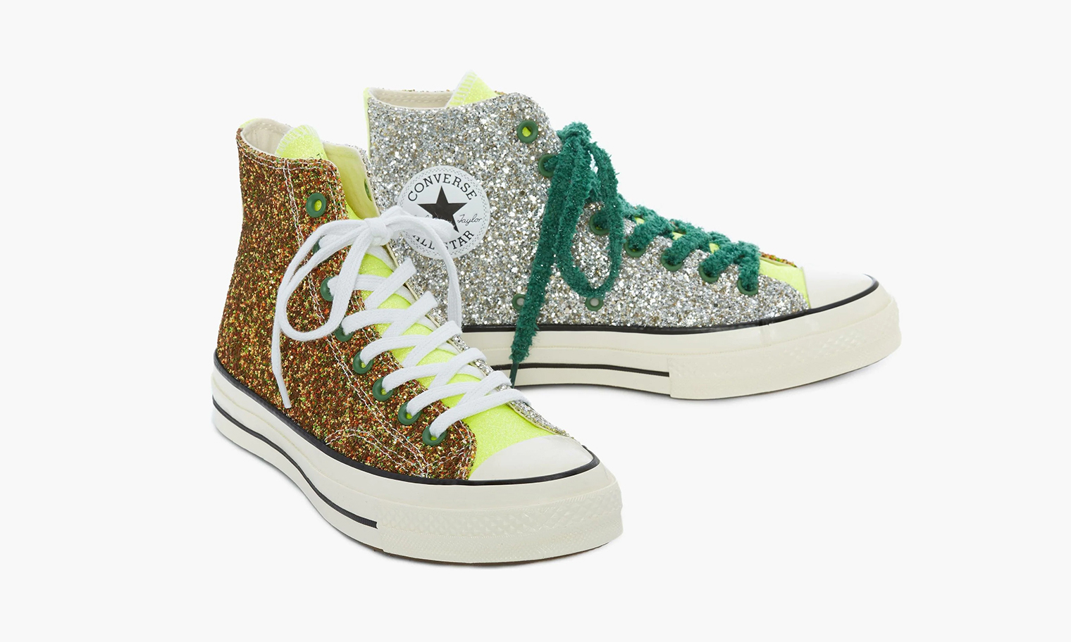 JW Anderson x Converse「Glitter Chuck Taylor」联名球鞋即将开启抽签发售