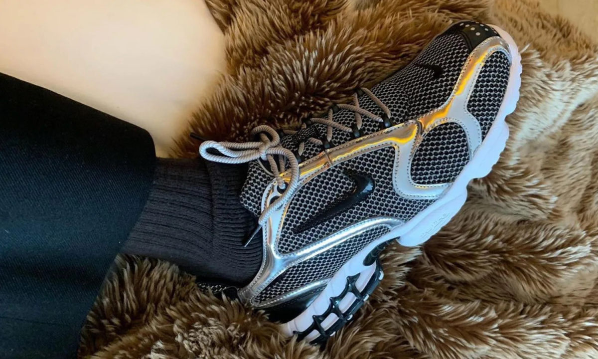 抢先预览 Stüssy x Nike Zoom Spiridon Caged 联名鞋款