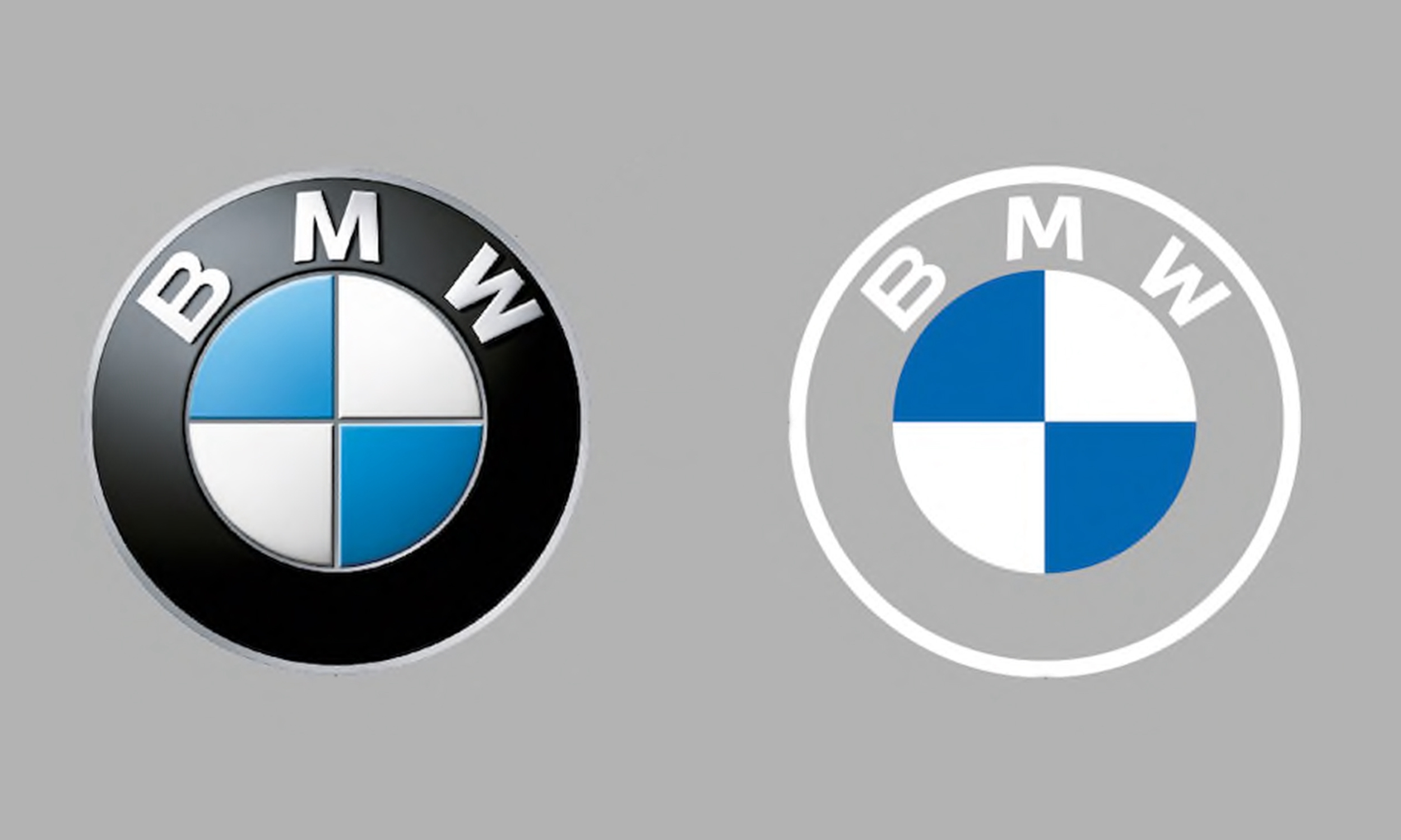 前所未有的变化，BMW 全新平面徽标设计曝光