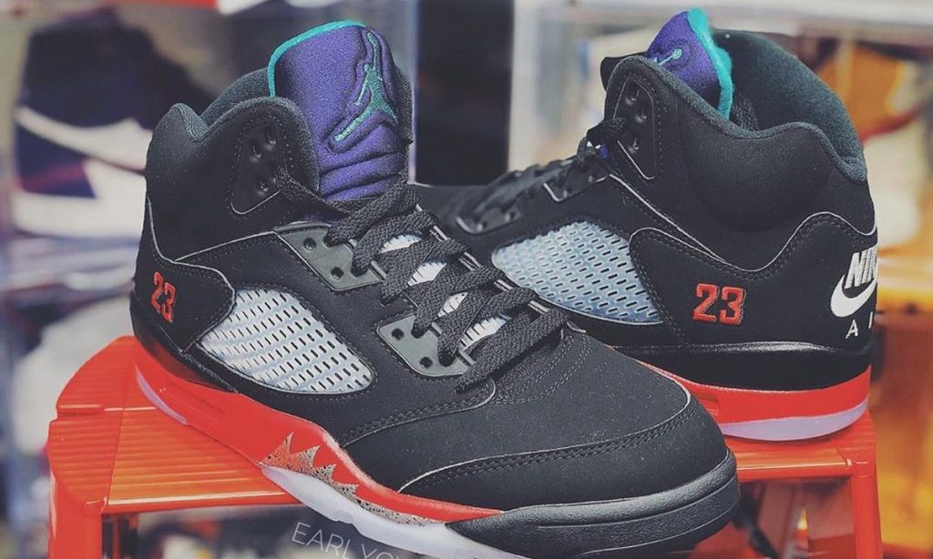 Air Jordan V「Top 3」实物近照公开