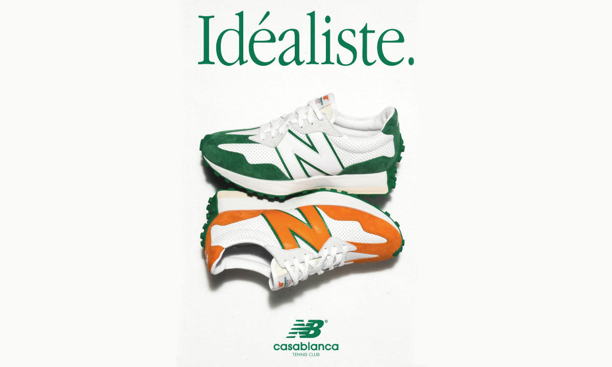 CasablancaⒸ x New Balance 327 全新合作系列正式发布