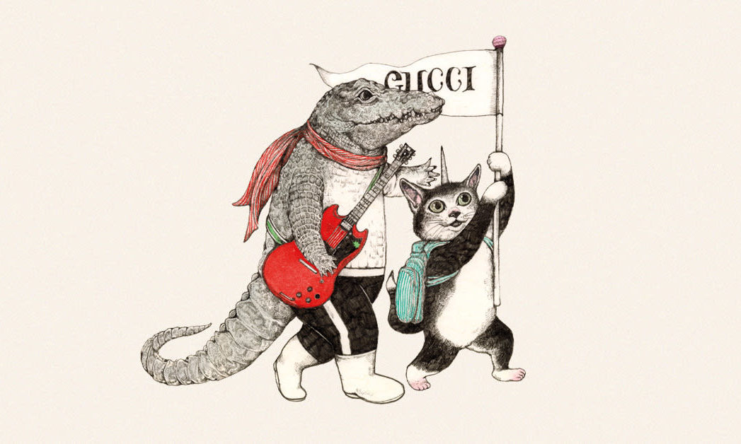 奇妙童话王国，GUCCI 携手樋口裕子带来婴童系列