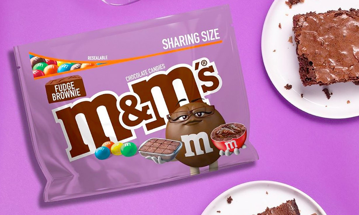 M&M’S 将推出全新布朗尼夹心口味「Fudge Brownies」